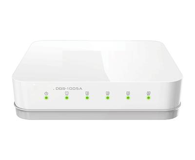 D-Link DGS-1005A 5-Port Gigabit Unmanaged Desktop Switch - 1 Year Warranty