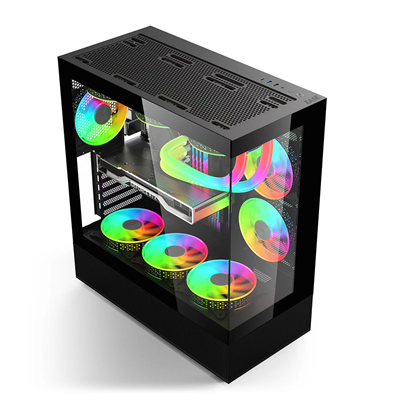 EASE EC123B Tempered Glass Gaming Case