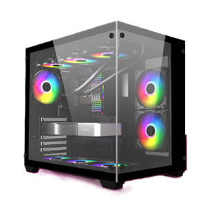 EASE EC124B Tempered Glass Gaming Case