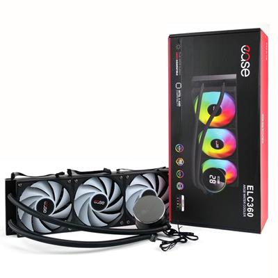 EASE ELC360 (360MM) ARGB Liquid Cooler With Temperature Display