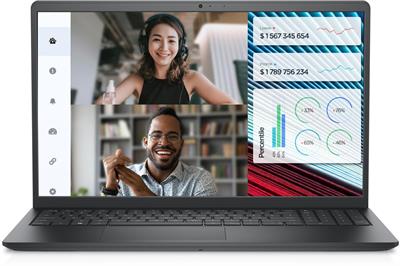 Dell Vostro 3520 Intel Core i5 12th Gen 4GB 256GB SSD 15.6 FHD 120Hz Dos Black