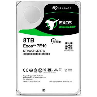 Seagate 8TB 3.5" Exos 7E10 Enterprise HDD