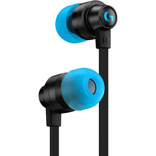 Logitech G333 Gaming Earphones USB-C and 3.5mm aux connectivity Black 