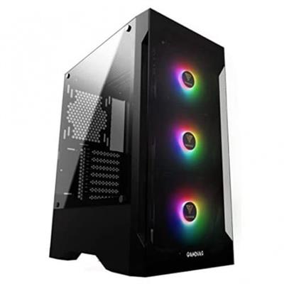 Gamdias Talos E2 Elite ATX Mid Tower Gaming Case (3 ARGB Fans) (1 Black Fan)