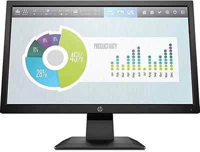 HP P204V 19.5 HD LED Monitor - 1 Year Warranty