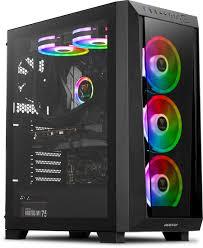 Gamdias Talos M1 Elite ATX Mid Tower Gaming Case (3 ARGB Fans)