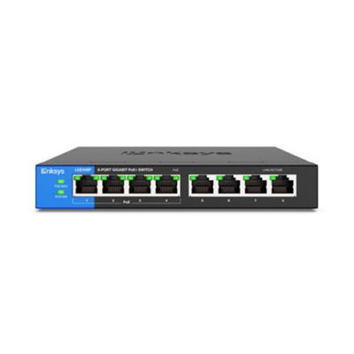 Linksys LGS108P UK 08-Port Business Desktop Gigabit PoE+ Switch - 1 Year Warranty