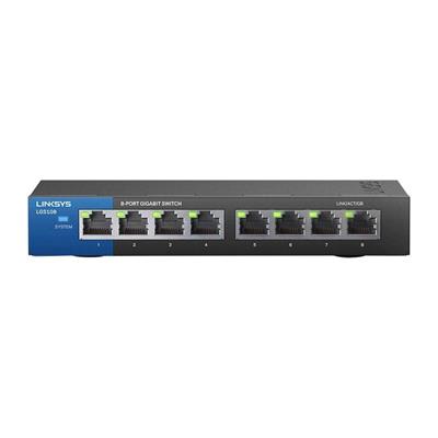 Linksys LGS308 UK 8-Port Business Smart Gigabit Switch - 1 Year Warranty