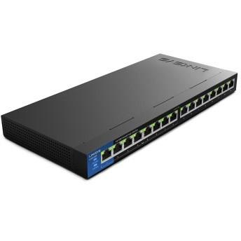 Linksys LGS116P UK 16-Port Business Gigabit PoE+ Desktop Switch- 1 Year Warranty