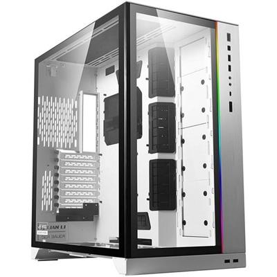 LIAN LI O11 Dynamic XL ROG Certified White ATX Full Tower Gaming Computer Case