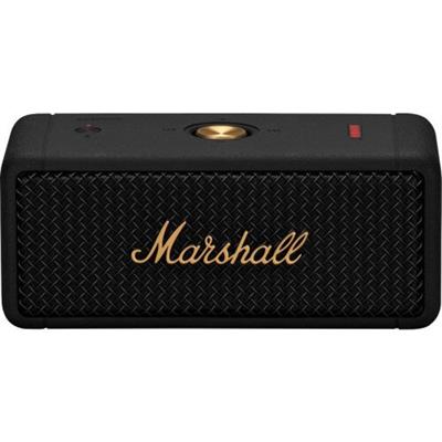 Marshall Emberton Bluetooth Portable Speaker - Black and Brass