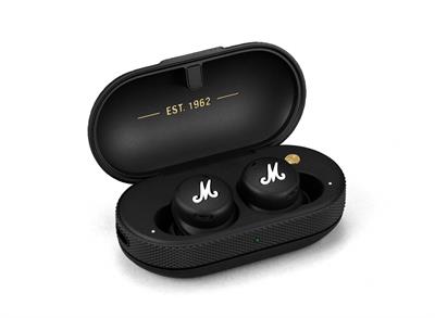 Marshall Mode II Black Wireless Earbuds with Premium Sound and Iconic Design