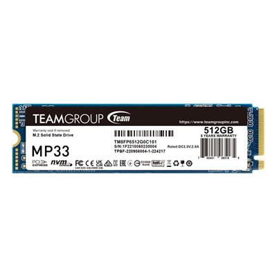 Team Group 512GB MP33 M.2 NVMe PCIe SSD (Single Cut)