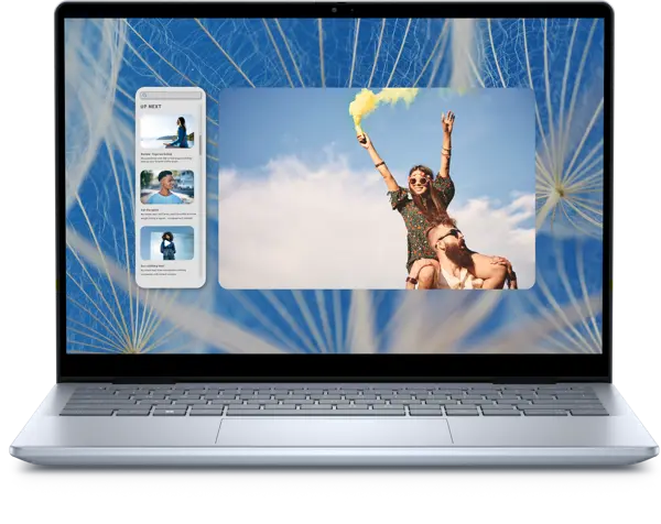 Dell Inspiron 2-in-1 7440 Intel Core 5 120U 16GB 512GB SSD 14" FHD x360 Touch Display Backlit KB FPR Win11 Ice Blue