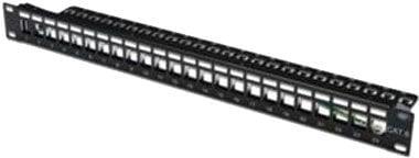 NEXANS Essential Patch Panel 24 Keystone Black 