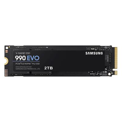 Samsung 2TB 990 EVO NVMe SSD Up to 7,450 MB/s, PCIe 4.0, 600 TBW, Power Efficient Storage