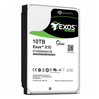 Seagate 10TB 3.5" Exos 7E10 Enterprise HDD