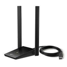 Tp-Link Archer T4U Plus AC1300 High Gain Wireless Dual Antennas USB Adapter - 1 Year Warranty