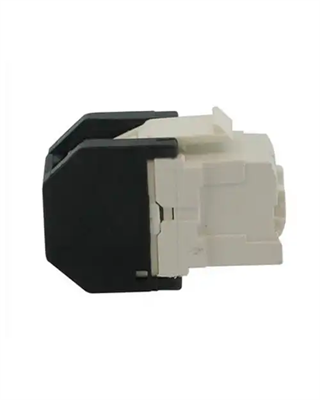 3M Corning RJ45 K6 Jack Cat 6 UTP White (I/O) Copy Round Shape