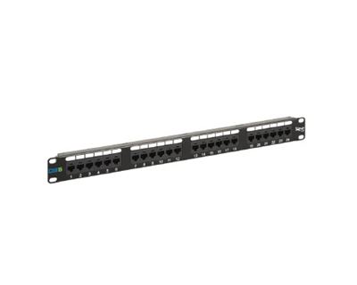 3M Corning Classic Patch Panel 24 ports Black Aluminum Copy