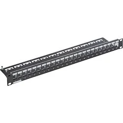 3M Corning Classic Patch Panel 48 ports Black Aluminum Copy