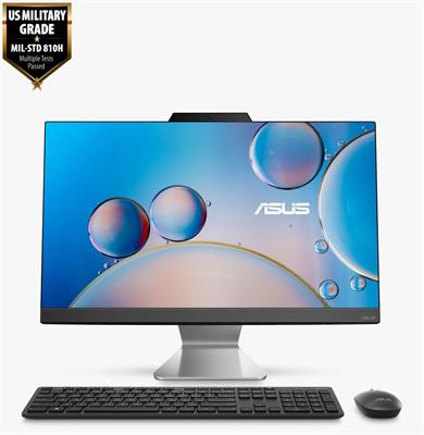 Asus AIO A3402BA Intel Core I3-1215U 12th Gen 8GB 512GB SSD 23.8 FHD Dos Black - Official Warranty