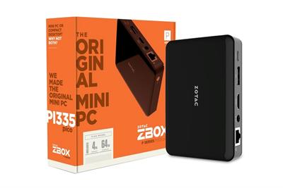 Zotac Mini Pc N4100 4GB 64 GB Win 10 Pro  1 Year Warranty