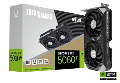ZOTAC GAMING GeForce RTX 5060Ti 16GB 128BIT GDDR7 Twin Edge