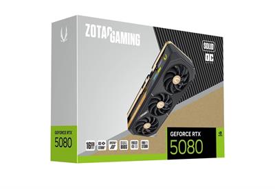 ZOTAC GAMING GeForce RTX 5080 16GB 256BIT SOLID OC GDDR7