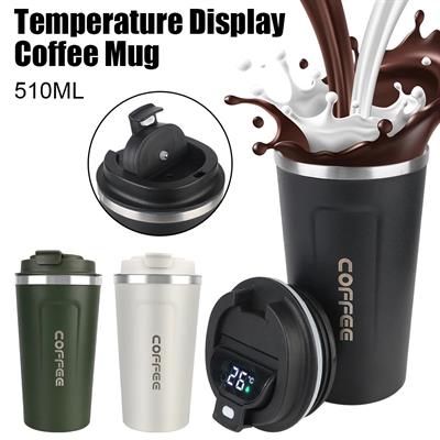 Smart Temperature Display Coffee Mug