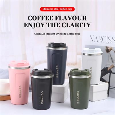 Double-Wall Stainless Steel Travel Coffee Mug