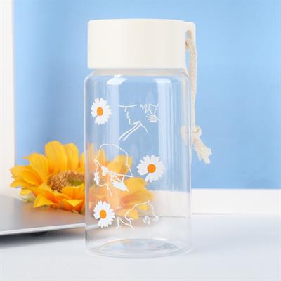 500ml Daisy Outdoor Water Bottle