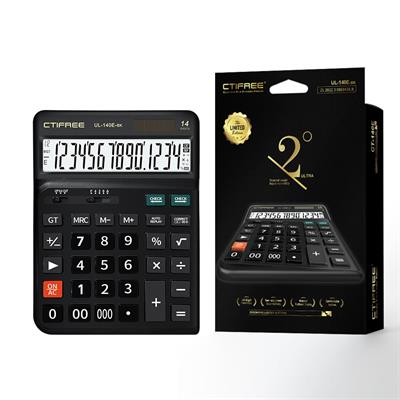 CTIFREE Original 14-Digit Professional Calculator