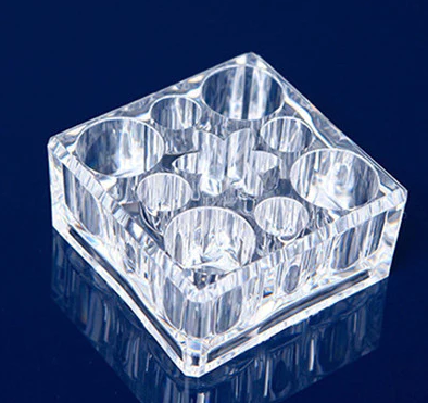 9 Grid Acrylic Makeup Organizer Cosmetic Box