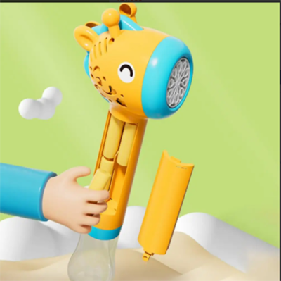 Giraffe Bubble Gun Toy For Kids – Colorful And Fun Bubble Maker (random Color)