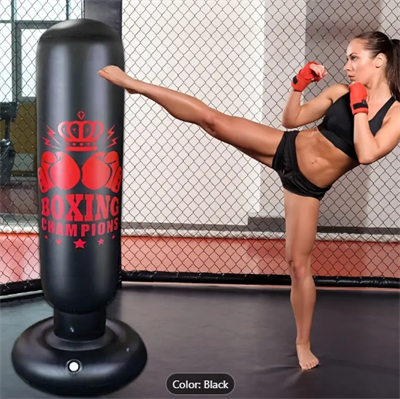 Adult Inflatable Crown Boxing Column - Durable PVC, Perfect for Sports Training & Fitness