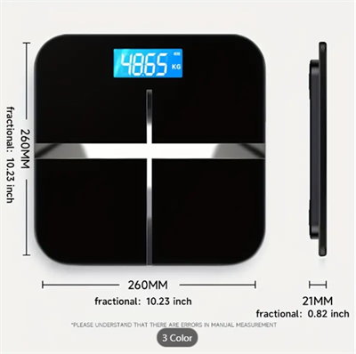 Weight Scale High Accuracy Intelligent Home Small Body Scale Dormitory Weighing Scale High Accuracy Electronic Weighing LCD HD Display