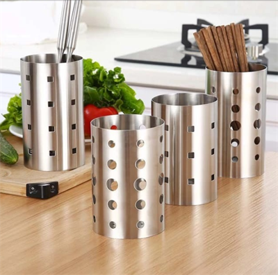 Stainless Steel Kitchen Utensils Spoon Holder Random Design