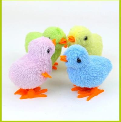 1pcs Wind Up Toys For Kids Cute Plush Chicks ( Random Color)