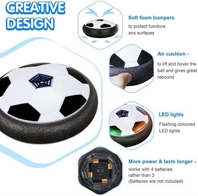 Magic Hover Soccer Football: The Ultimate Indoor Soccer Game – Perfect Hover Soccer Ball For Kids’ Fun, Floating Football