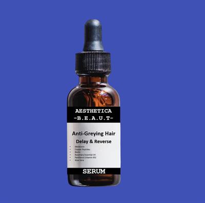 Anti-Greying Hair Delay & Reverse Serum