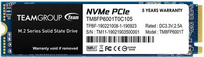 Team Group MP33 1TB NVMe Single Cut SSD