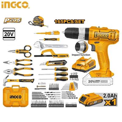 Ingco 165 Pcs Tools set - HKTHP11651