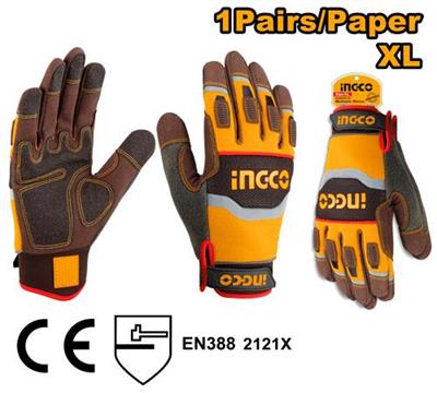 Ingco Mechanic gloves - HGMG02-XL