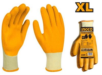 Ingco Latex gloves - HGVL04-XL