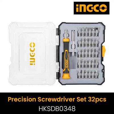 Ingco 32Pcs precision screwdriver set - HKSDB0348