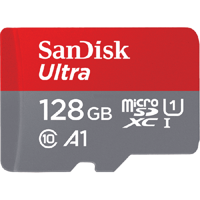 Sandisk Memory Card Micro SD Ultra Without Adapter – 100MB/S 128GB