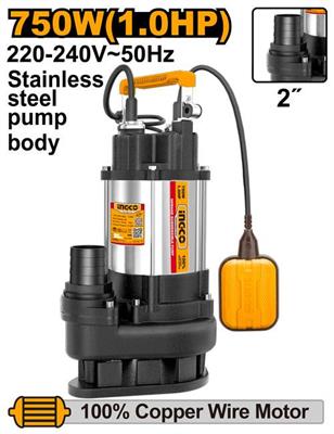 Ingco Submersible pump 750W - SPDS7508