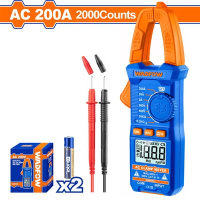 WADFOW Digital AC clamp meter 2000 Counts - WDM6501