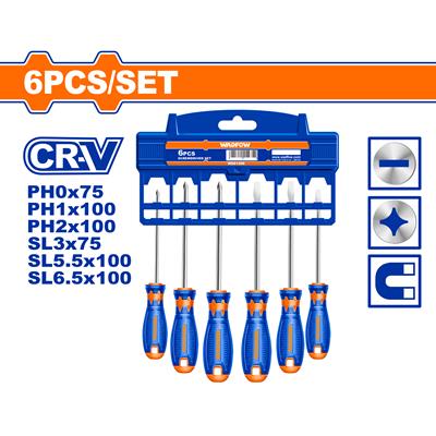 WADFOW 6 Pcs screwdriver set - WSS1206